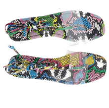 Load image into Gallery viewer, Valerie sandals| Snake print