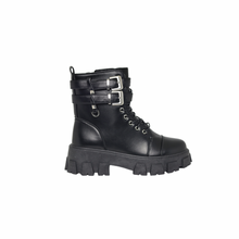 Load image into Gallery viewer, Frankie combat boots | Black