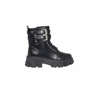 Frankie combat boots | Black