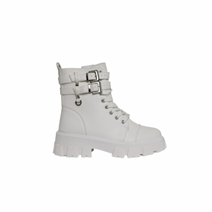 Frankie combat boots | Off white